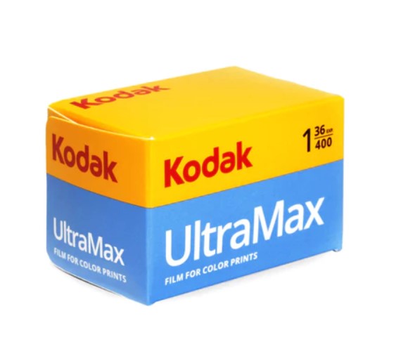 Kodak Ultramax 400 36 Exposure 35mm Color Print Film